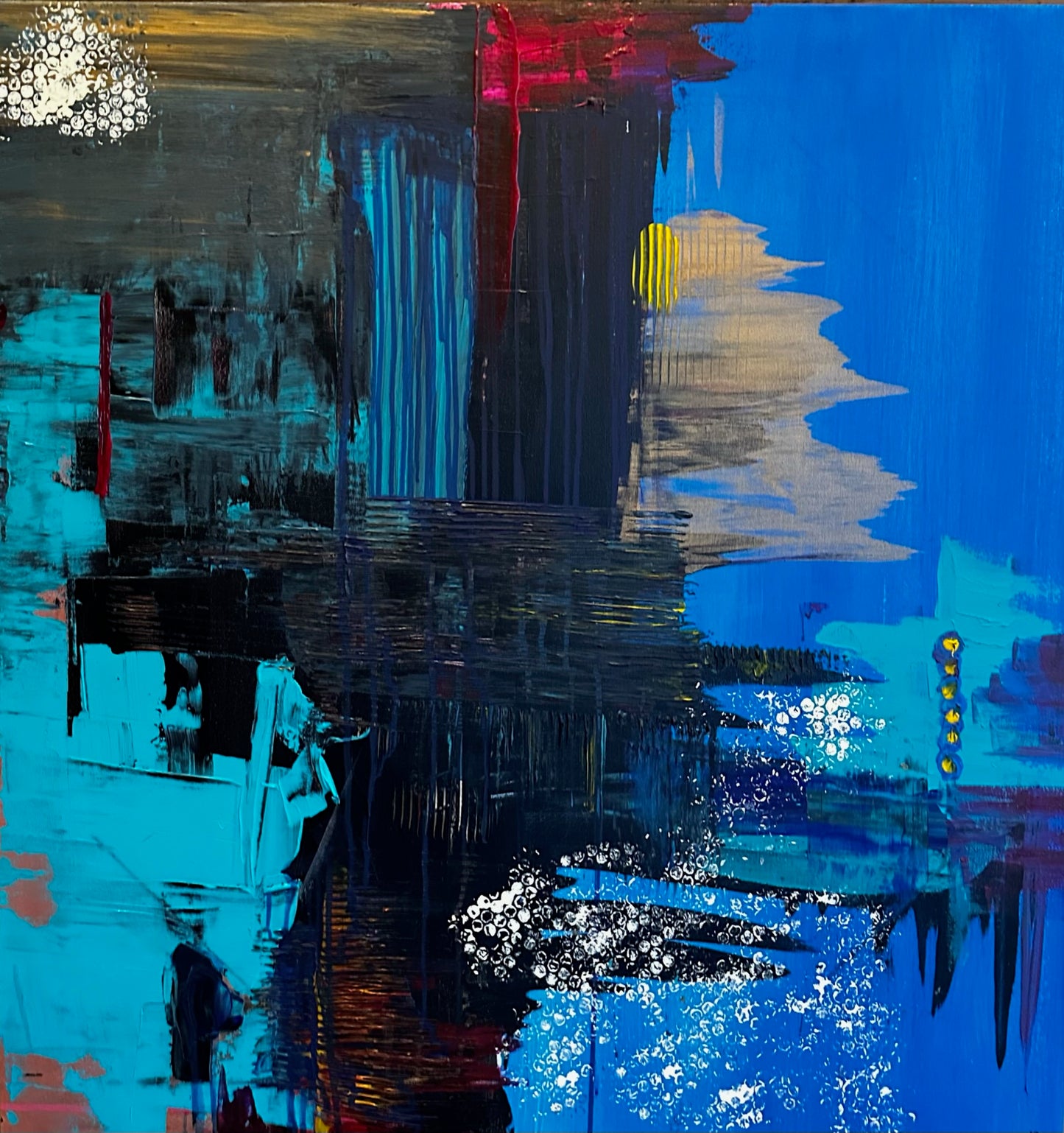 "In the City" 38x36