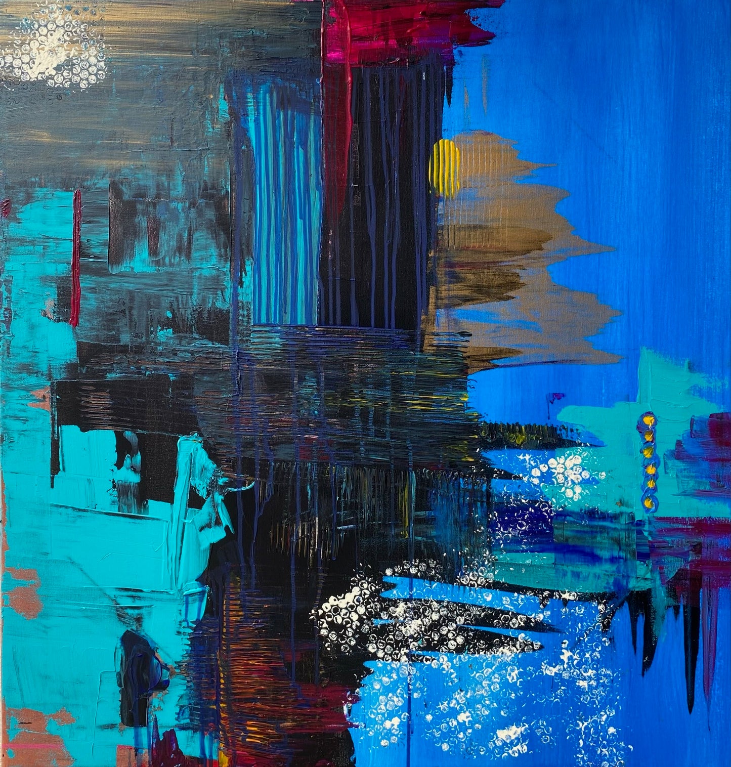 "In the City" 38x36