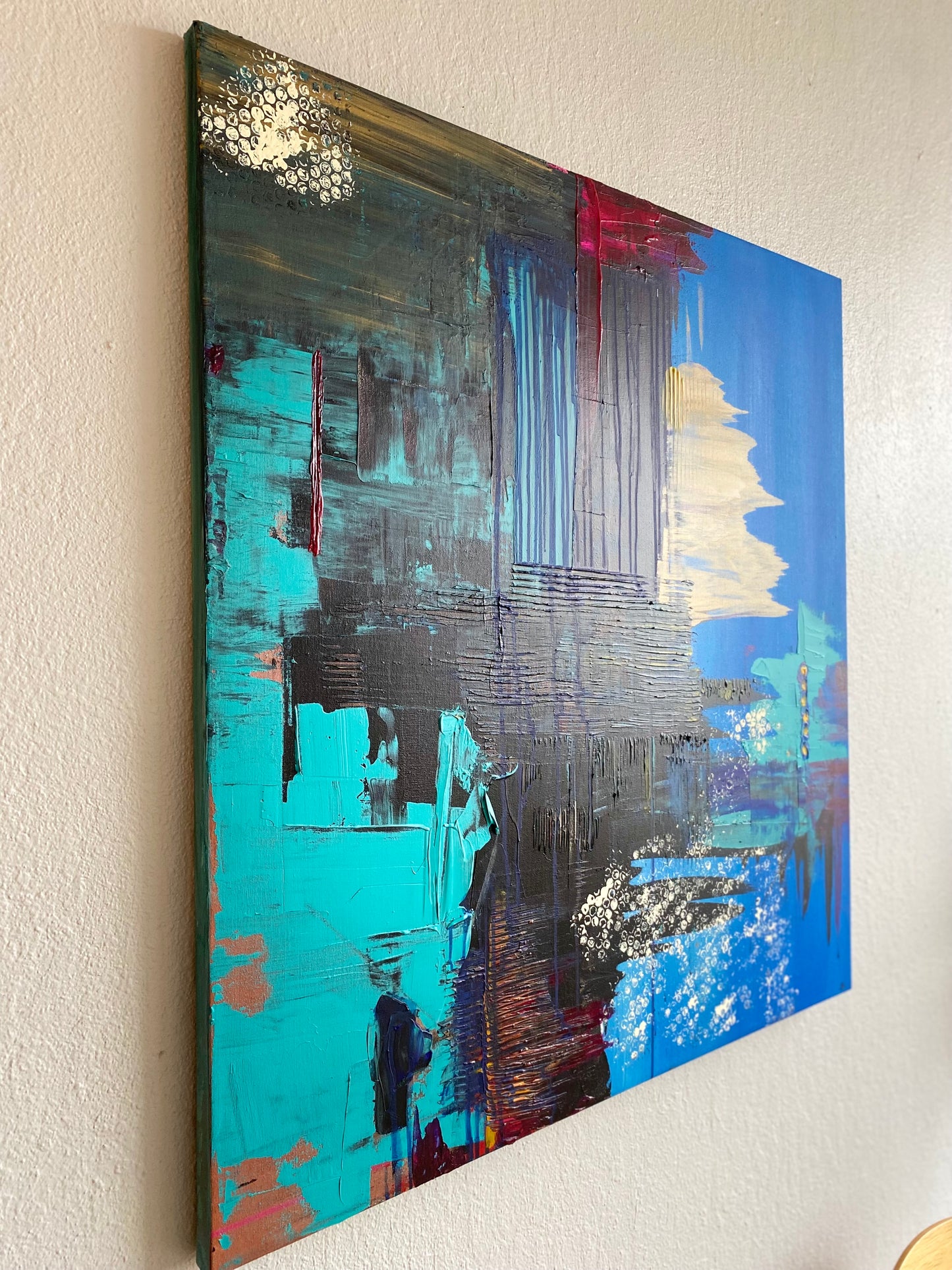 "In the City" 38x36